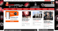 Desktop Screenshot of capodannolatina.com
